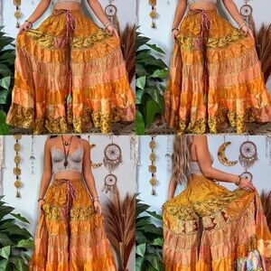 Ordinary selenophile handmade Luna tiered pants